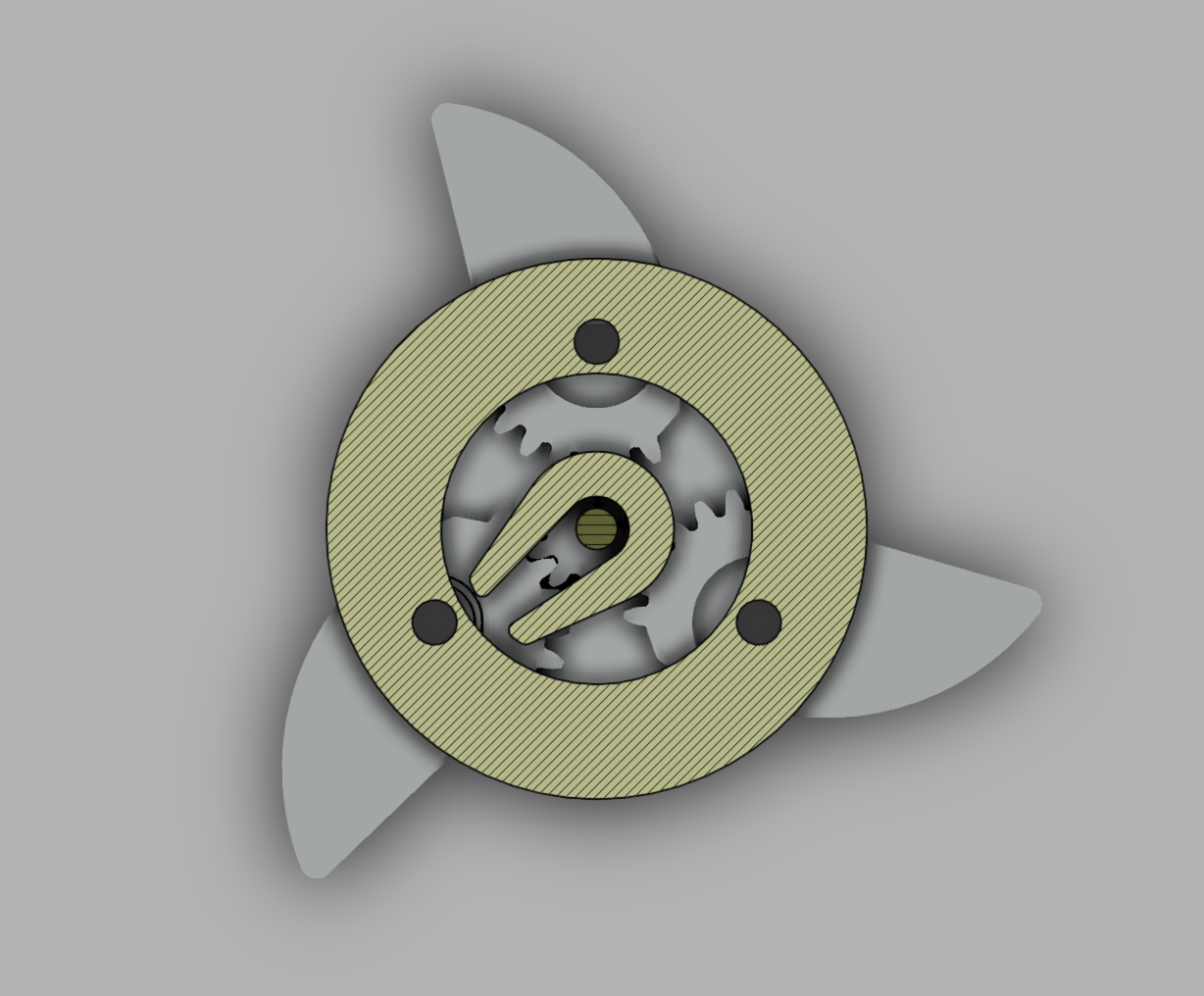 3D printed model rocket airbrakes